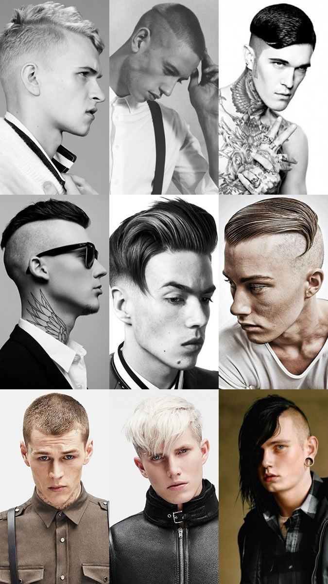 Mens Hairstyle Book
 Men’s 2014 Autumn Winter Fashion Trend Punk Inspired