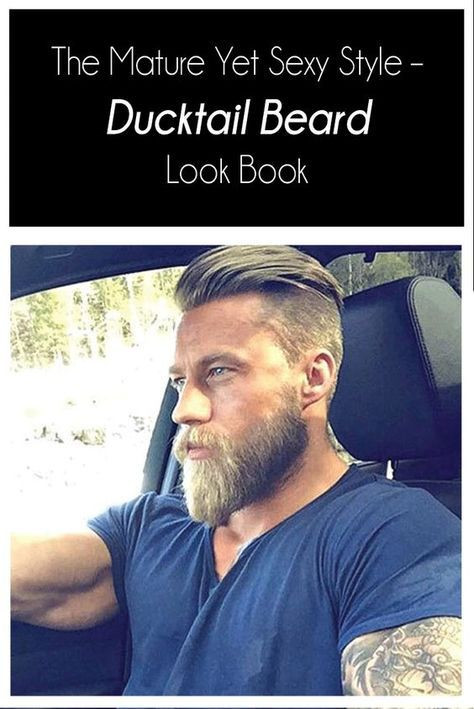 Mens Hairstyle Book
 The Mature Yet y Style – Ducktail Beard Look Book