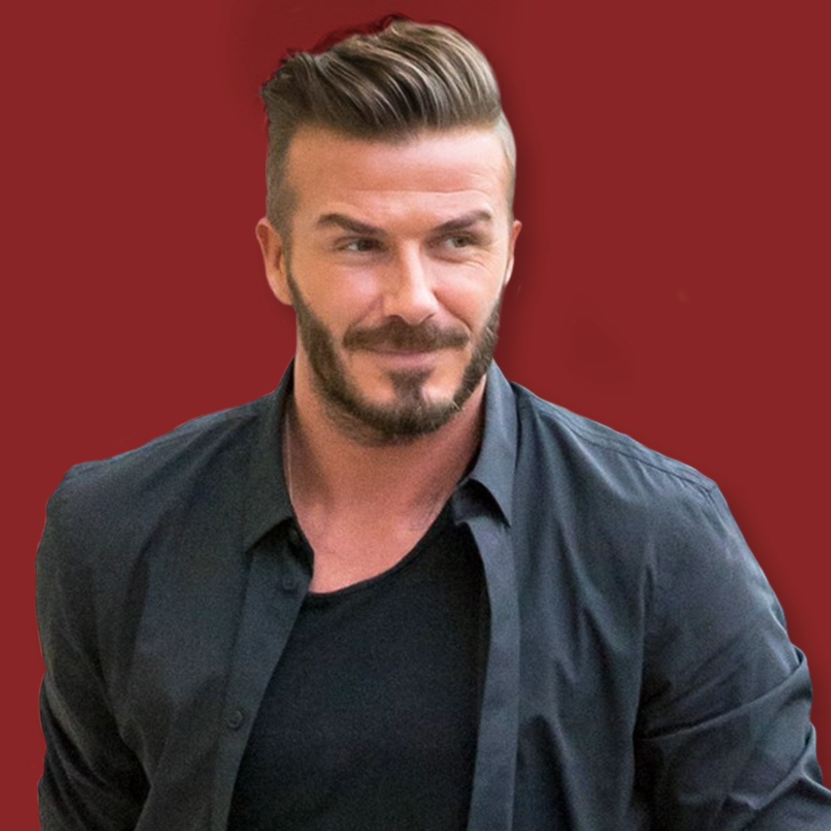 Mens Hairstyle Book
 The David Beckham Look Book