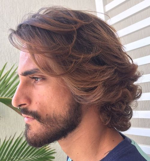 Mens Medium Wavy Hairstyles
 45 Best Curly Hairstyles and Haircuts for Men 2019