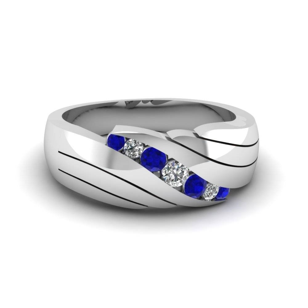 Mens Sapphire Wedding Rings
 15 Best Collection of Men s Blue Sapphire Wedding Bands