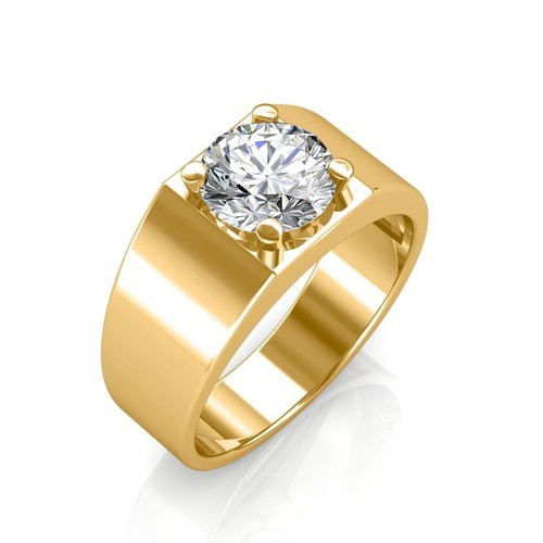 Mens Solitaire Diamond Rings
 Sarvada Jewels Solitaire Mens Diamond Ring Rs