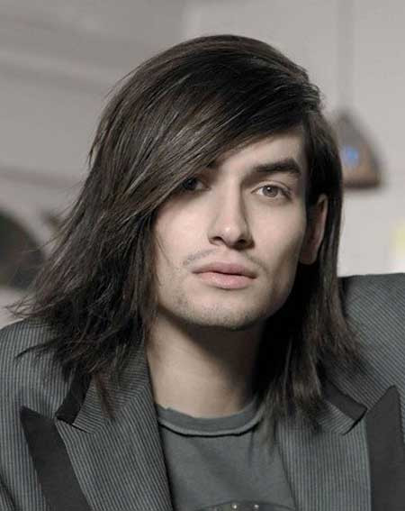 Mens Straight Hair Hairstyles
 Long Hairstyles for Men 2012 2013