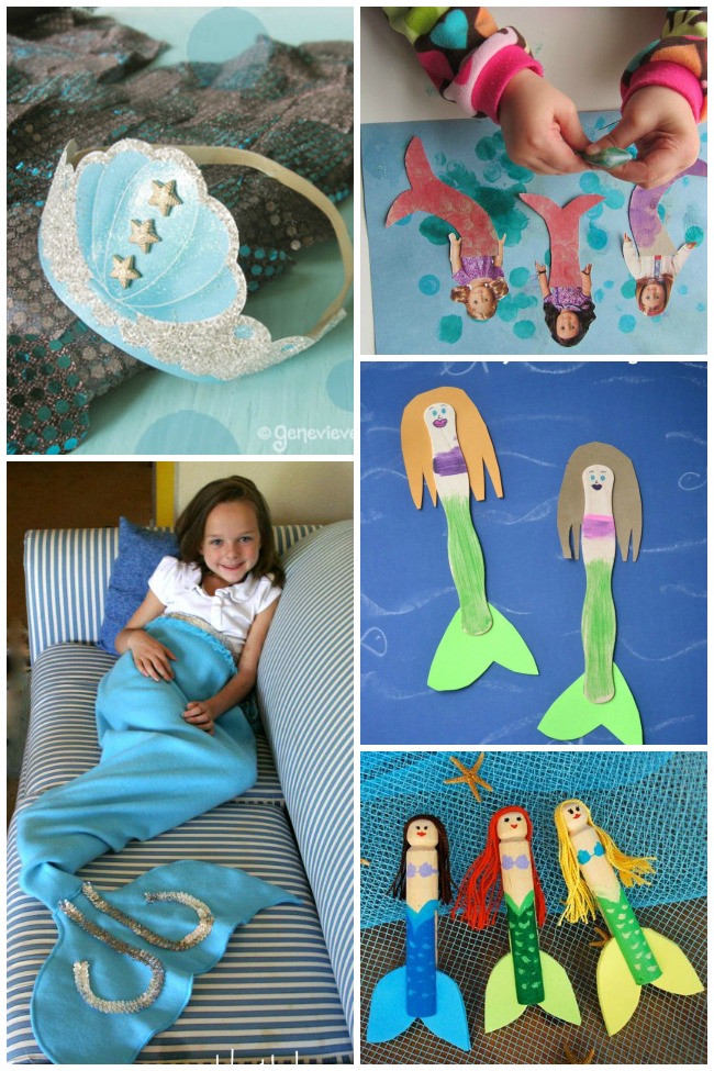 Mermaid Crafts For Kids
 22 Adorable Mermaid Crafts for Kids