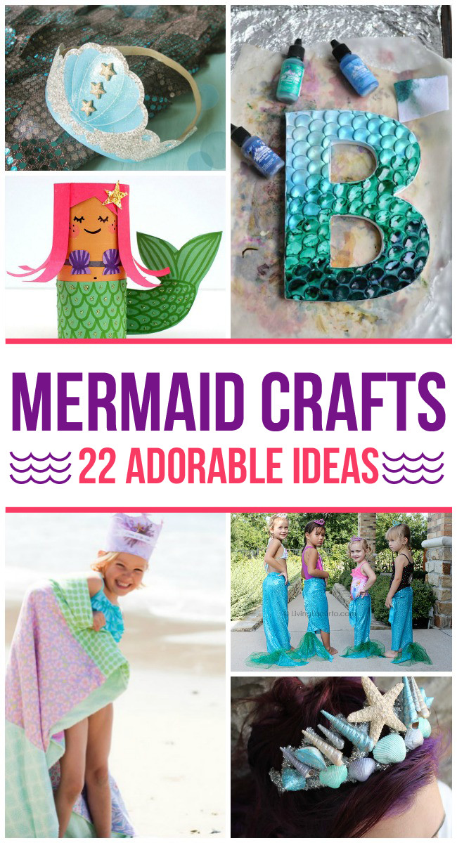Mermaid Crafts For Kids
 ToddlerActivities 22 Adorable Mermaid Crafts for Kids