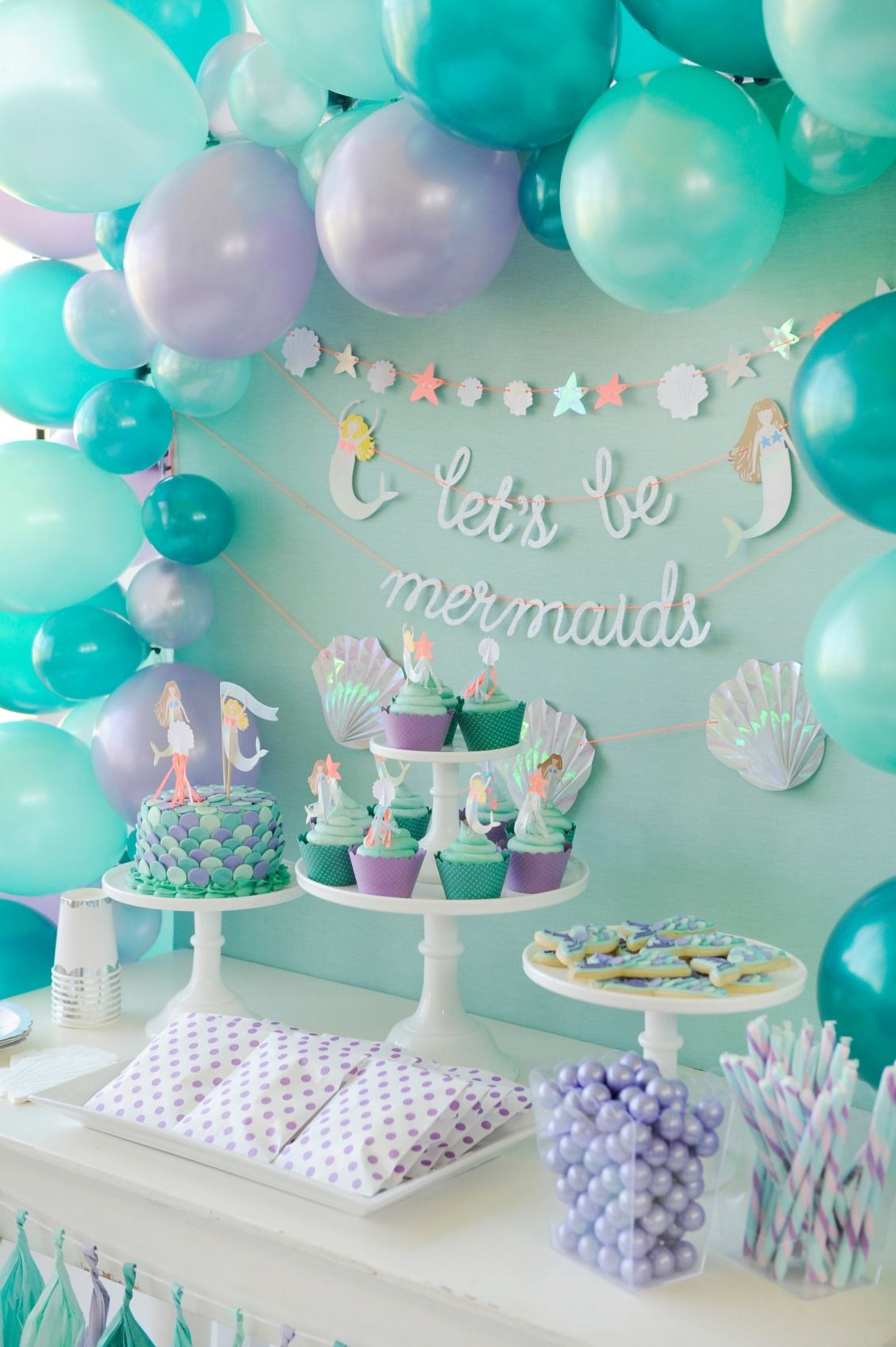 Mermaid Party Ideas Pinterest
 New Party Collection Let s Be Mermaids