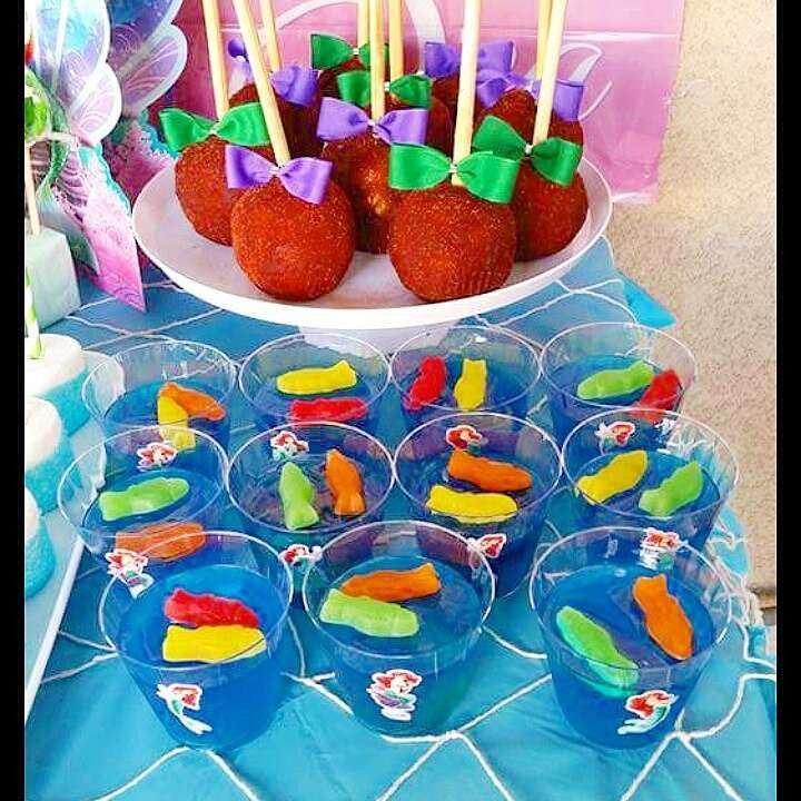 Mermaid Party Snack Ideas
 The Little Mermaid birthday party food See more party