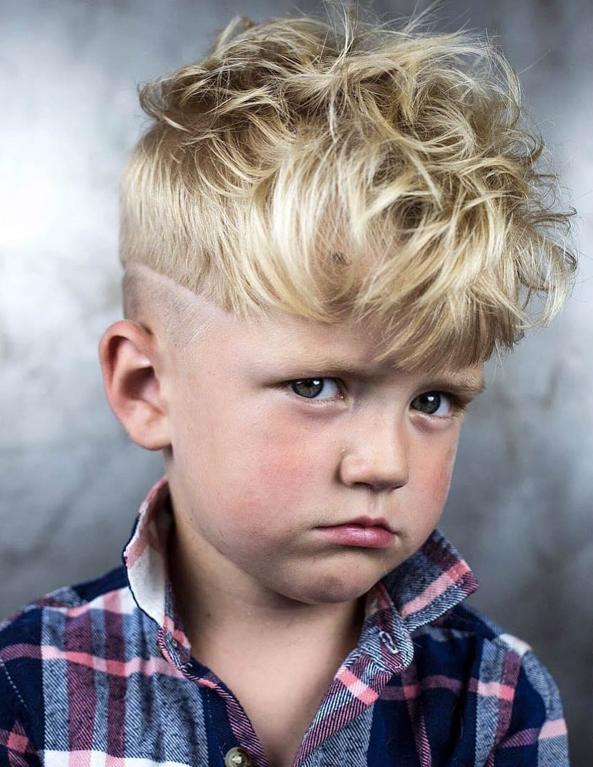 Messy Undercut Hairstyle
 60 Cute Toddler Boy Haircuts Your Kids will Love