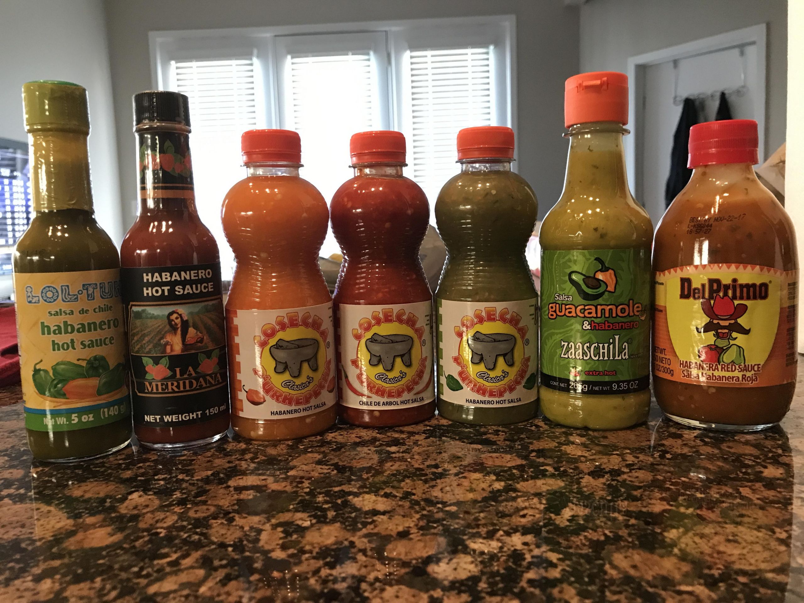 Mexican Hot Sauces
 Mexican hot sauce haul from the local farmer s market