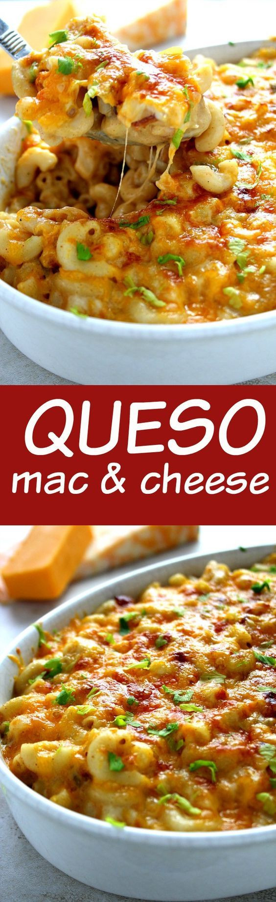 Mexican Mac And Cheese Recipes
 Queso Mac and Cheese with Bacon cheesy macaroni baked in