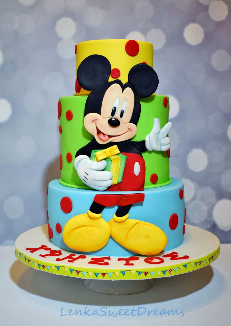 Mickey Mouse Birthday Cakes
 Mickey Mouse Birthday Cake CakeCentral