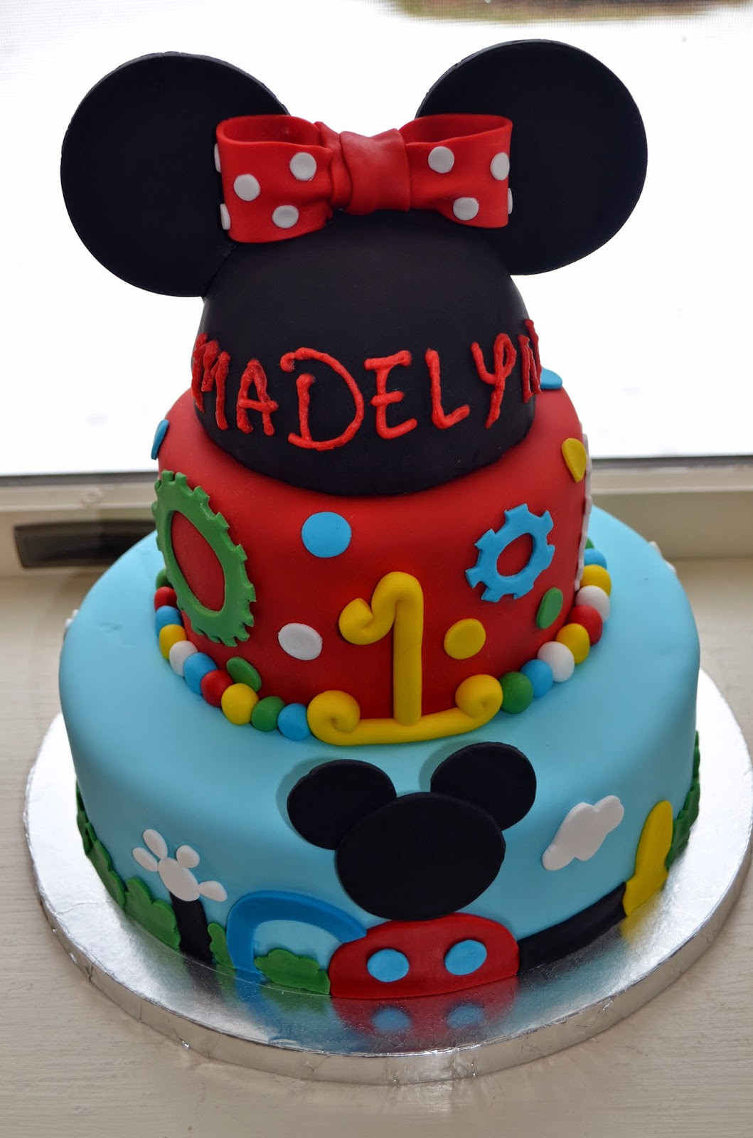 Mickey Mouse Birthday Cakes
 Flavors by Four Mickey Mouse Clubhouse Birthday Party Ideas