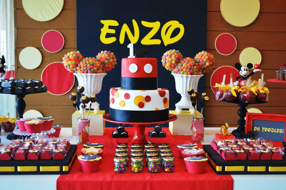 Mickey Mouse Birthday Decor
 20 Awesome Mickey Mouse Birthday Party Ideas