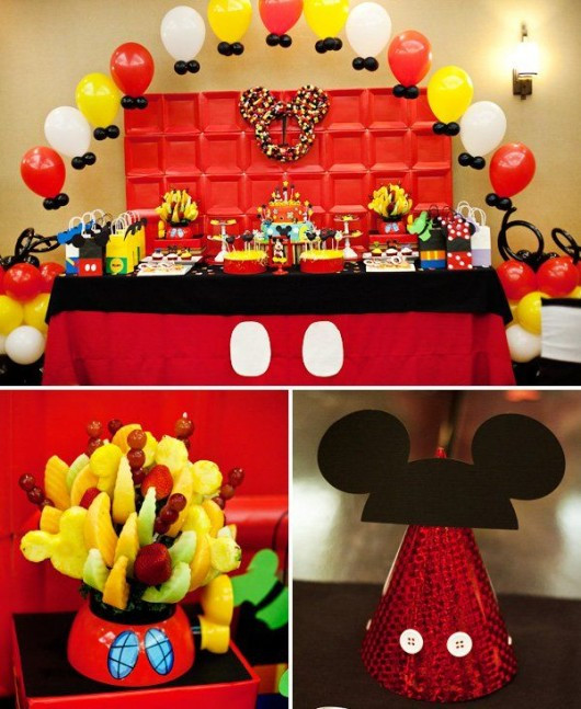 Mickey Mouse Birthday Decor
 Some Awesome Birthday Party Ideas over the Mickey Mouse