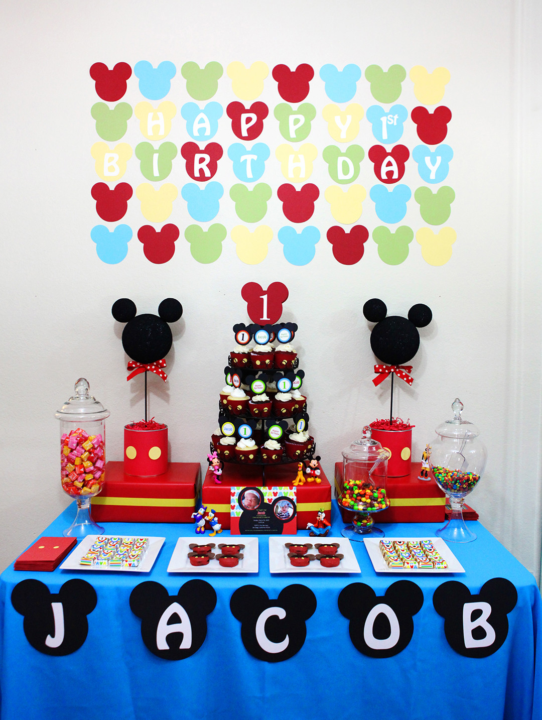 Mickey Mouse Birthday Decor
 Invitation Parlour Mickey Mouse Birthday Party