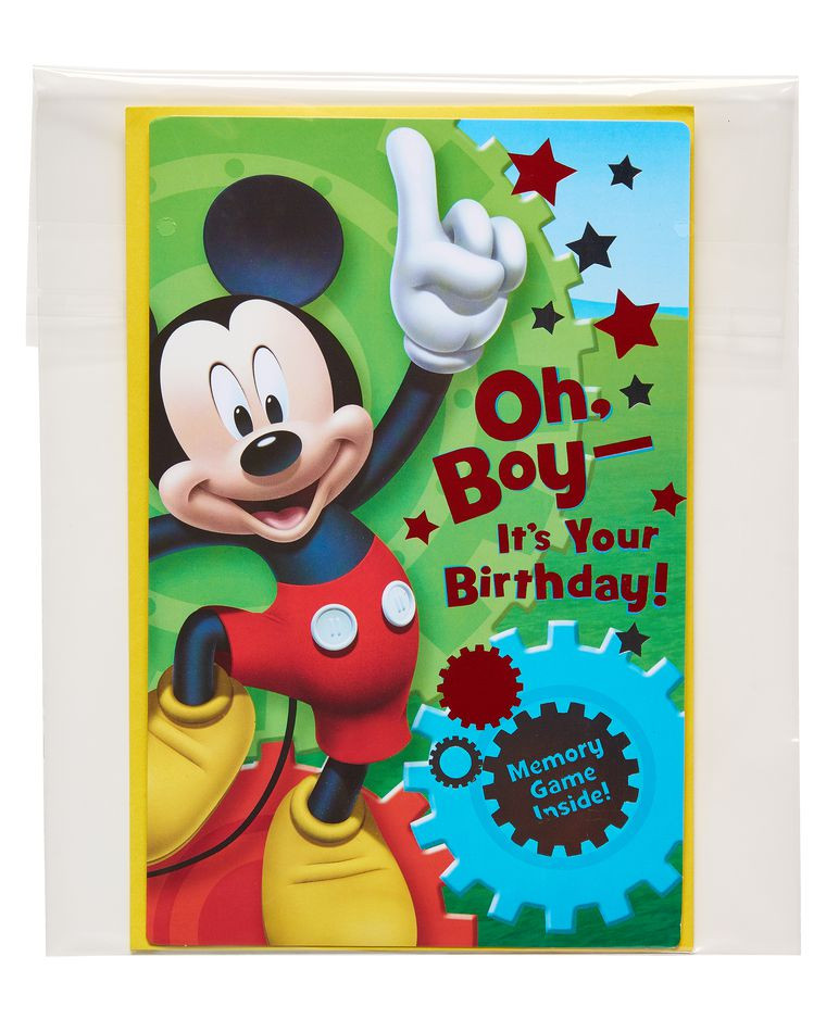 Mickey Mouse Birthday Wishes
 mickey mouse™ birthday card