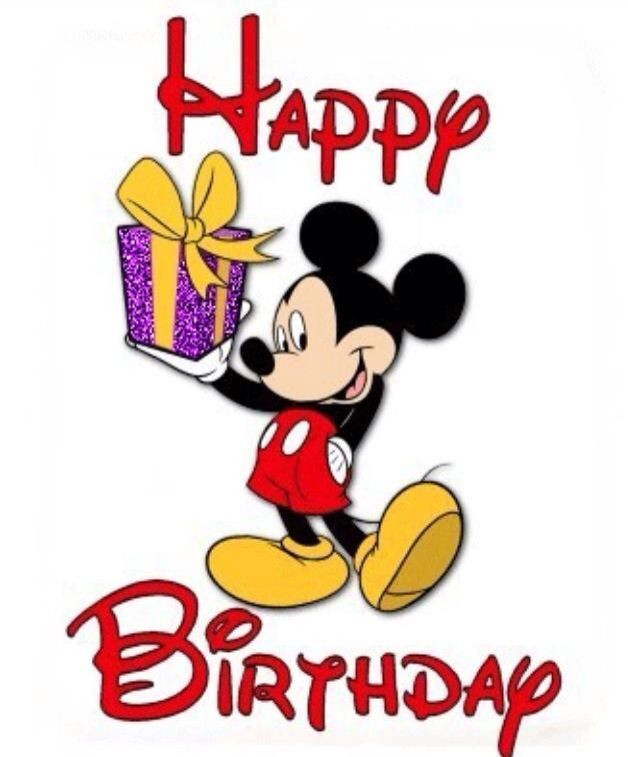 Mickey Mouse Birthday Wishes
 Happy Birthday Wishes From Mickey Mouse Card