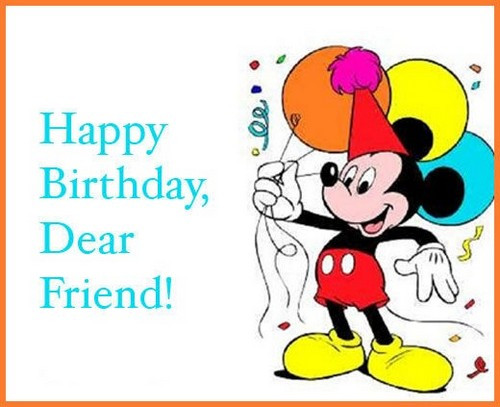 Mickey Mouse Birthday Wishes
 Disney Birthday Memes