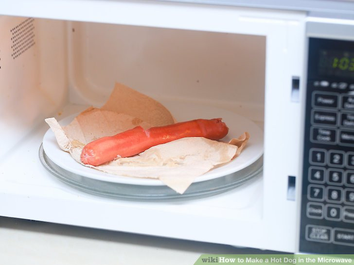 Microwave Hot Dogs
 How to Make a Hot Dog in the Microwave 10 Steps with
