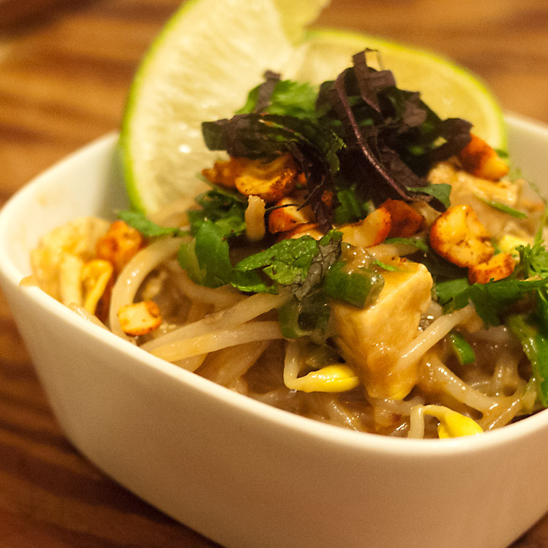 Microwave Pad Thai
 Shirataki a k a "Miracle Noodles" Pad Thai FMITK