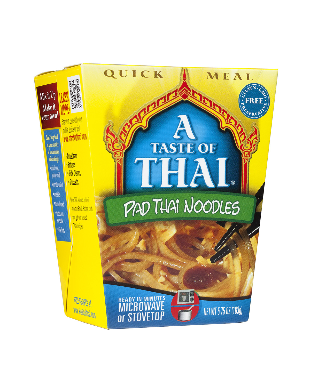 Microwave Pad Thai
 8076 Pad Thai Noodles Quick Meal