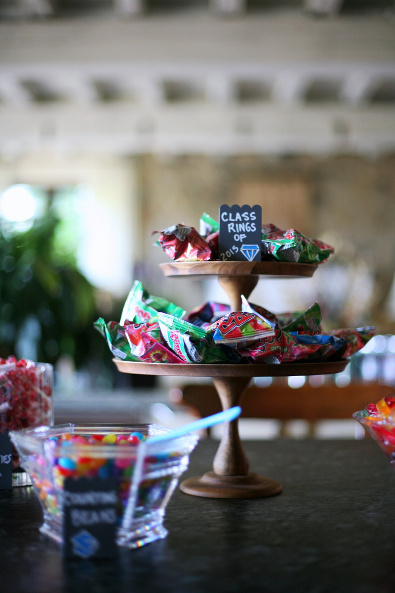 Middle School Graduation Party Ideas
 Graduation Themed Candy Dessert Bar — myfeaytime