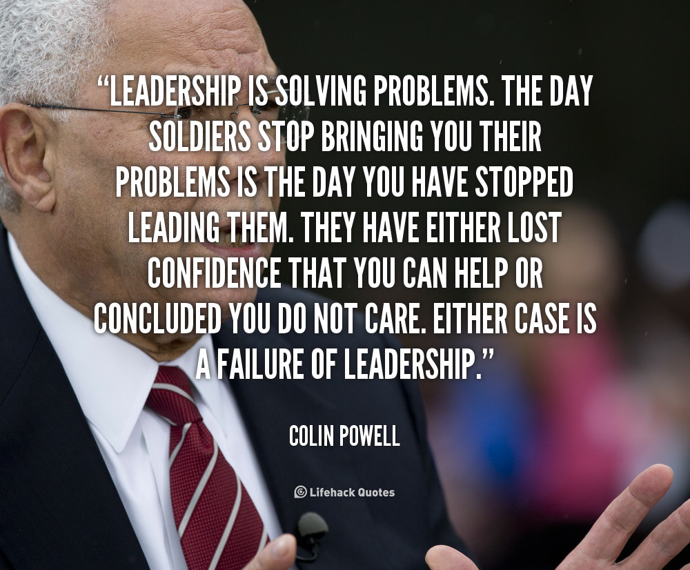 Military Leadership Quotes
 Colin Powell Military Leadership Quotes QuotesGram