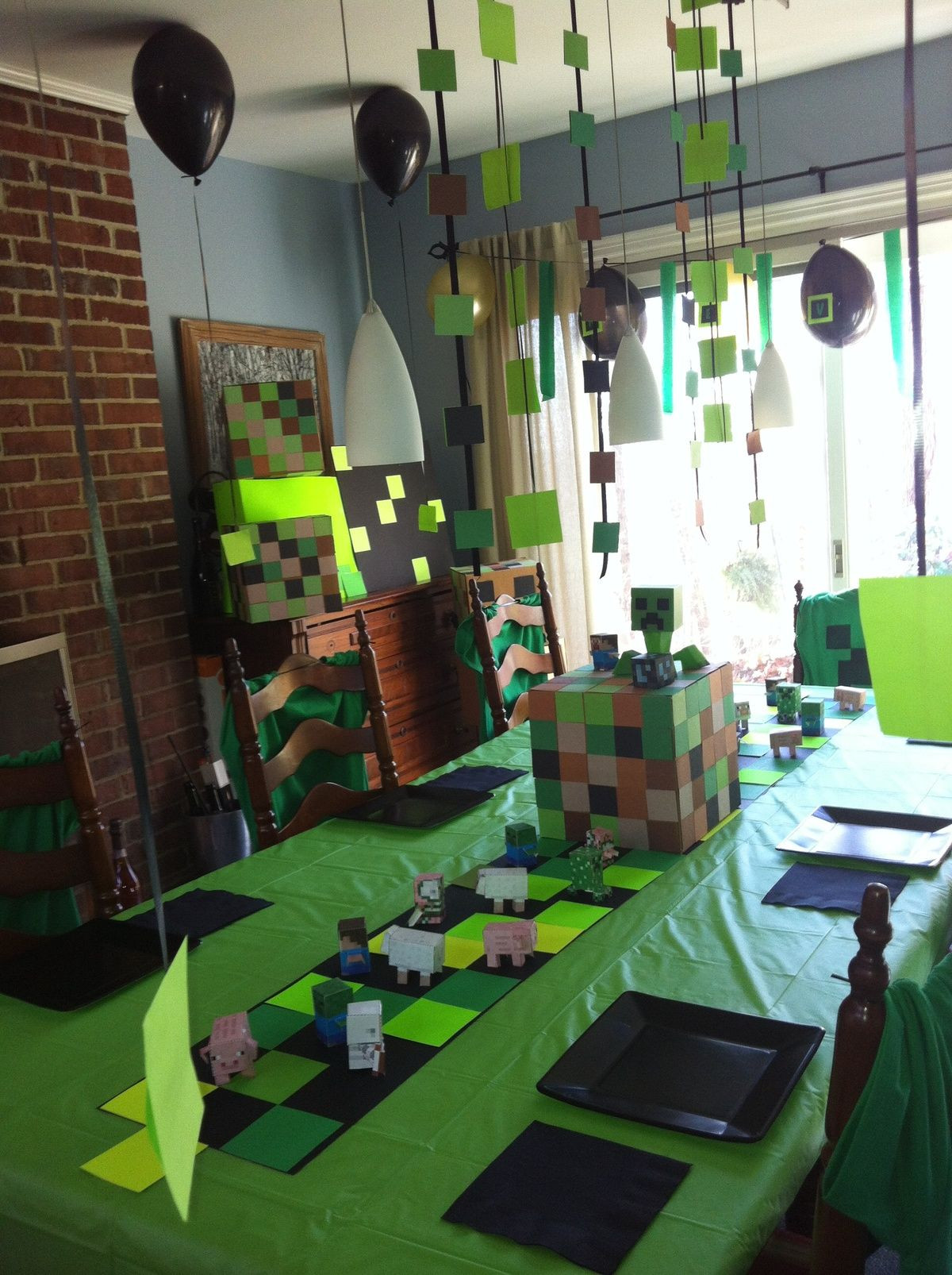 Minecraft Decoration Ideas For Birthday
 Pin by Jamie Mudd on cj s 6th birthday