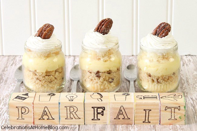 Mini Desserts For Baby Shower
 Dessert Parfaits Recipe With Cute Baby Shower