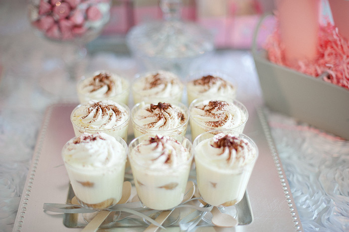 Mini Desserts For Baby Shower
 cocoa & fig "Greet The Baby" Shower Dessert Table