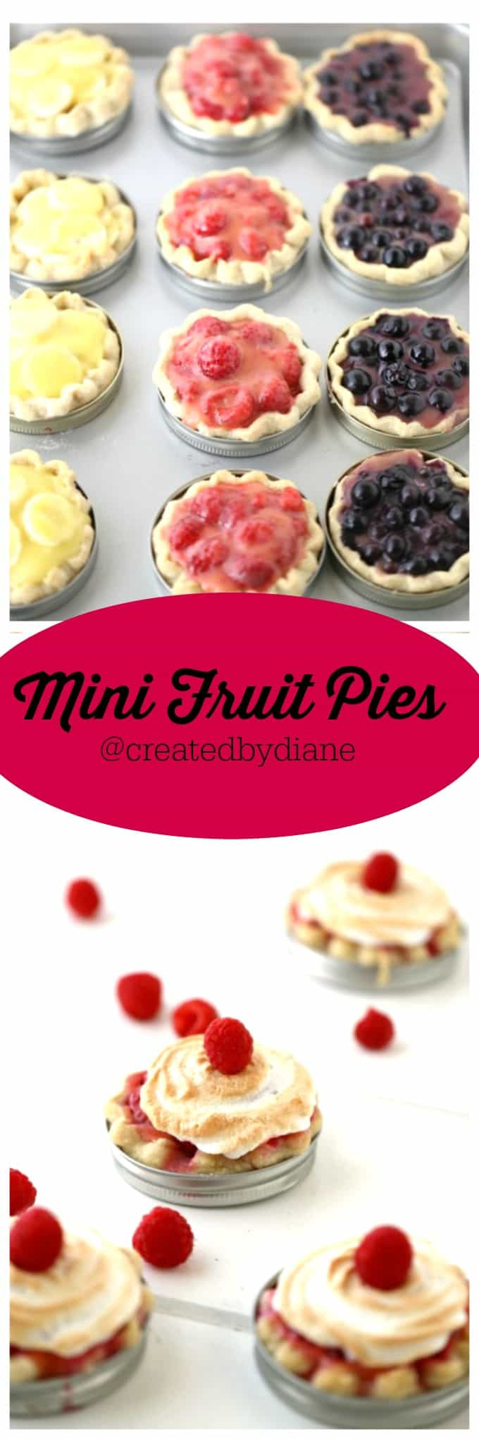 Mini Fruit Pies
 Mini Cream Fruit Pies