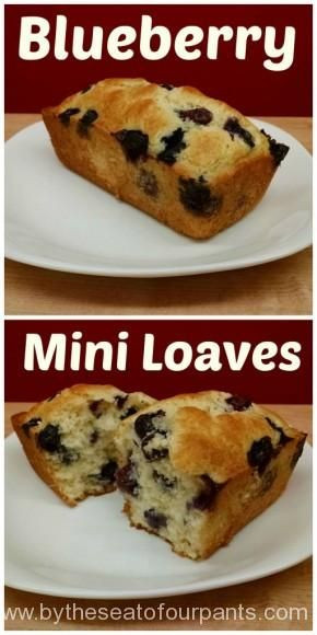 Mini Quick Bread Recipes
 Blueberry Quick Bread in Mini Loaves Recipe