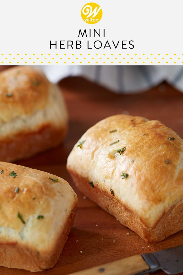 Mini Quick Bread Recipes
 Mini Herb Loaves Recipe in 2019