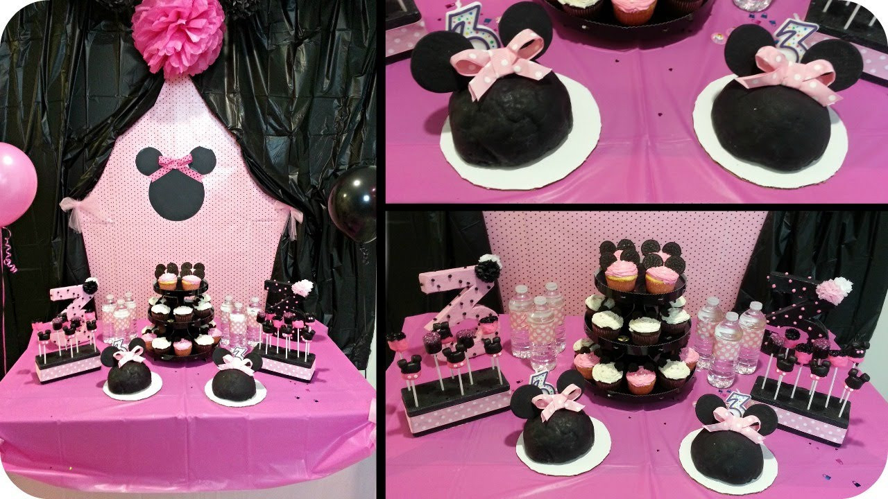 Minnie Birthday Party
 Minnie Mouse Birthday Decorations