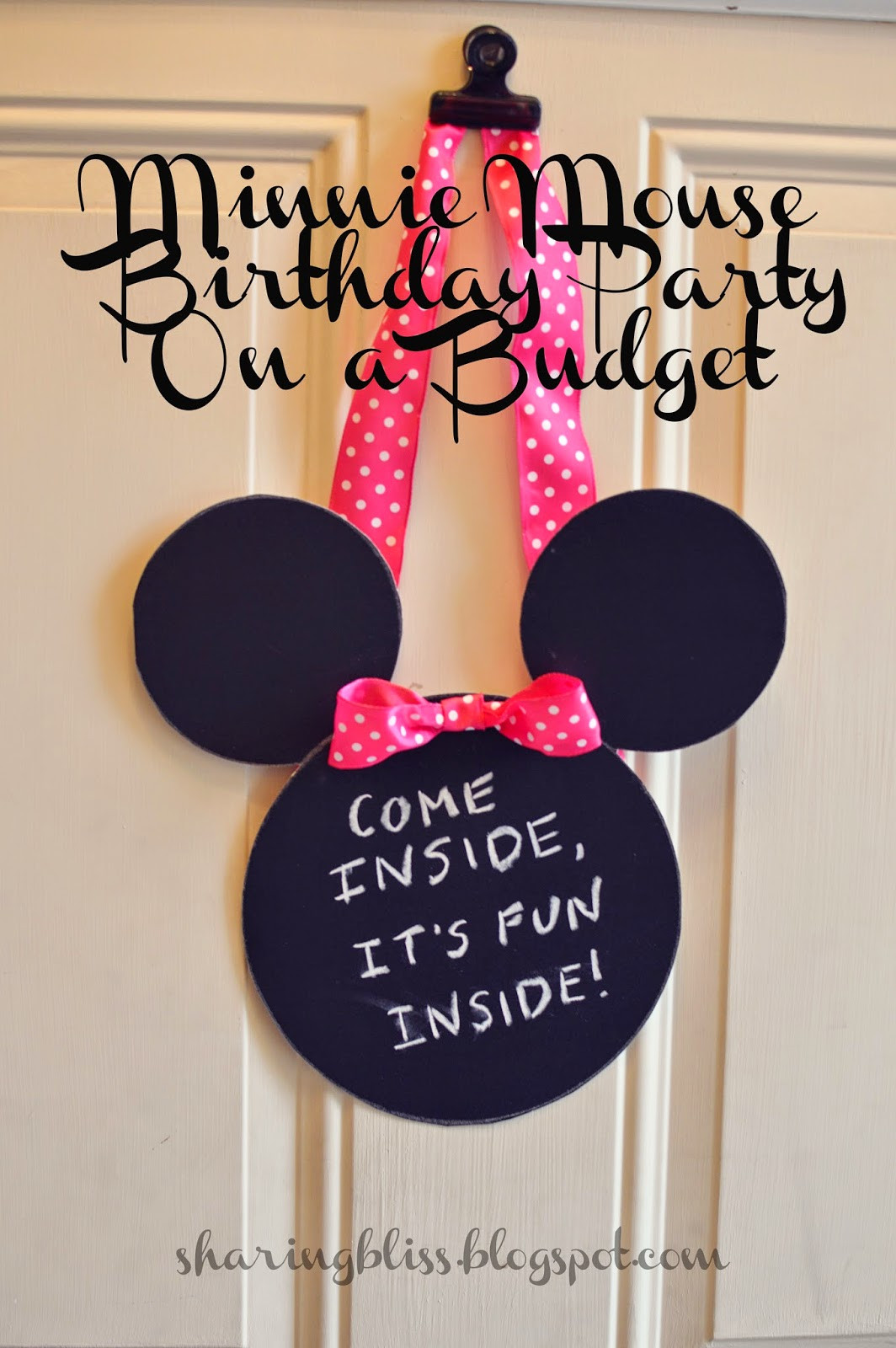 Minnie Birthday Party
 Minnie Mouse Birthday Party on a Bud
