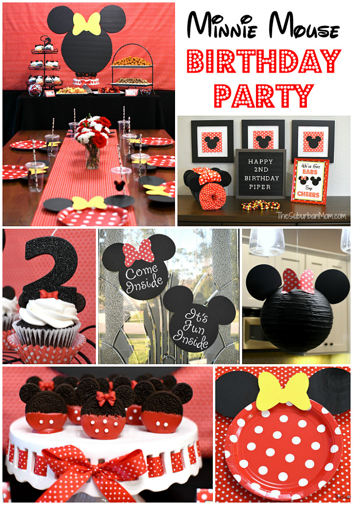 Minnie Birthday Party
 Minnie Mouse Birthday Party Ideas The Suburban Mom