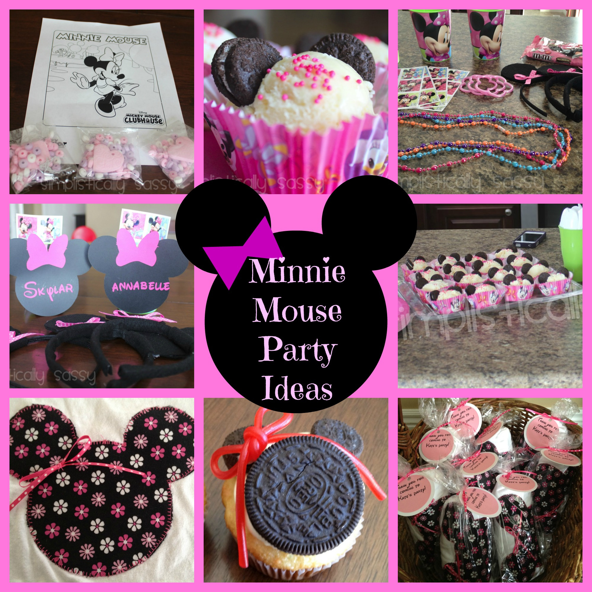 Minnie Birthday Party
 Minnie Mouse Party Ideas events to CELEBRATE