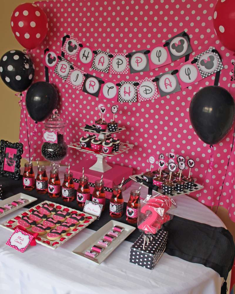 Minnie Birthday Party
 Minnie Mouse Birthday Party Ideas 6 of 12