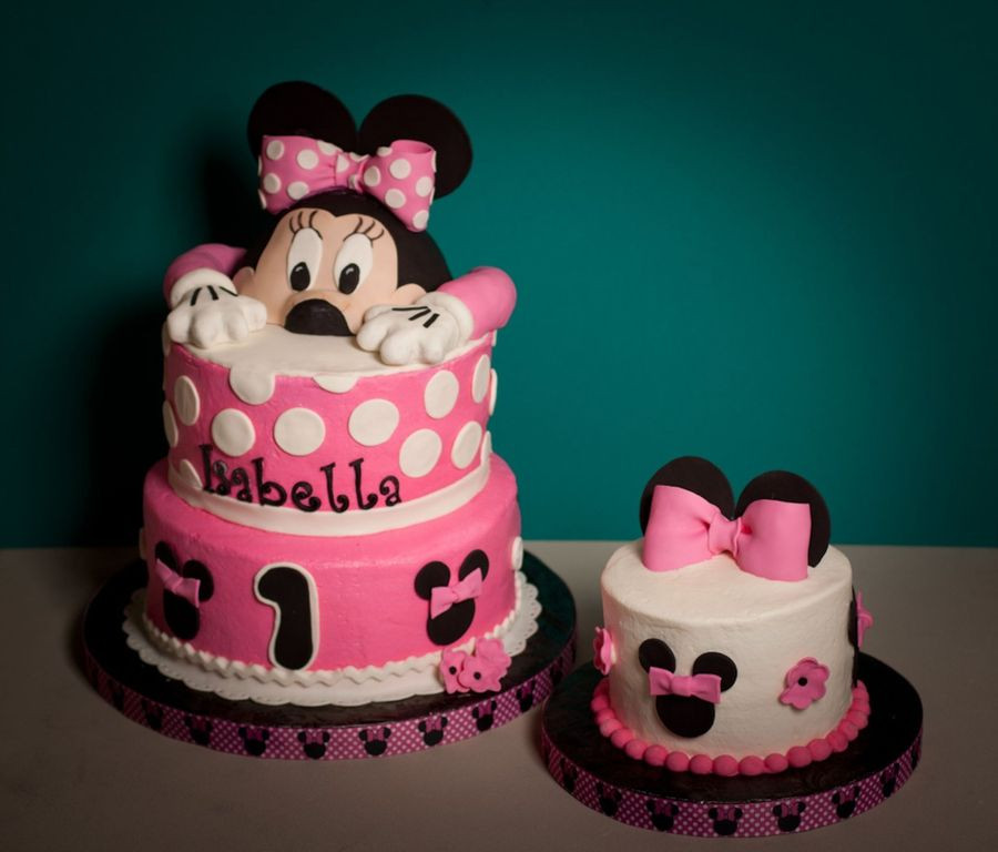 Minnie Mouse 1st Birthday Cake
 1St Birthday Minnie Mouse Cake CakeCentral
