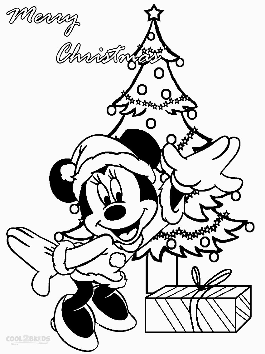 Minnie Mouse Coloring Pages Printable
 Free Disney Minnie Mouse Coloring Pages