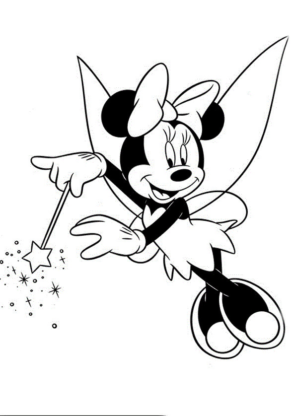 Minnie Mouse Coloring Pages Printable
 Free Printable Minnie Mouse Coloring Pages For Kids
