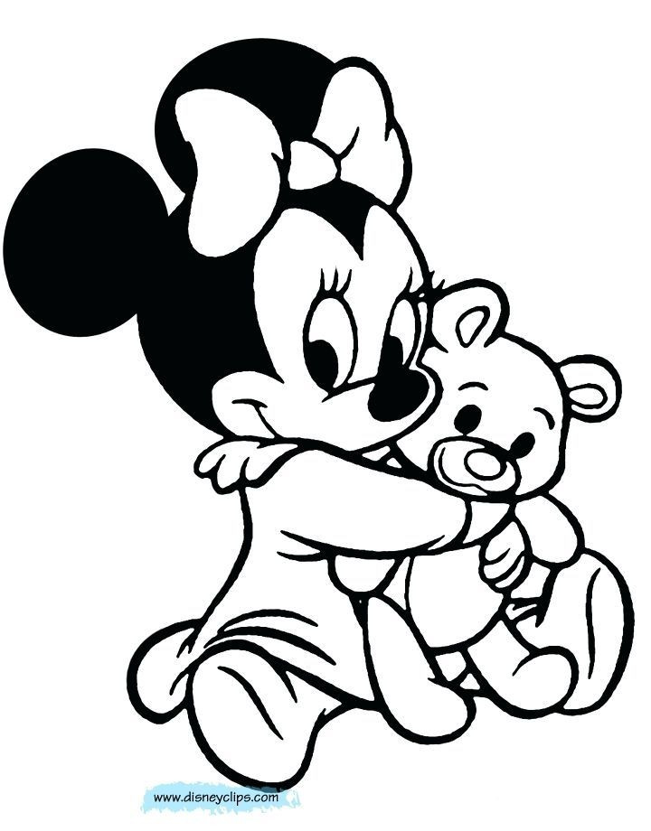 Minnie Mouse Coloring Pages Printable
 minnie mouse printable coloring pages baby minnie mouse