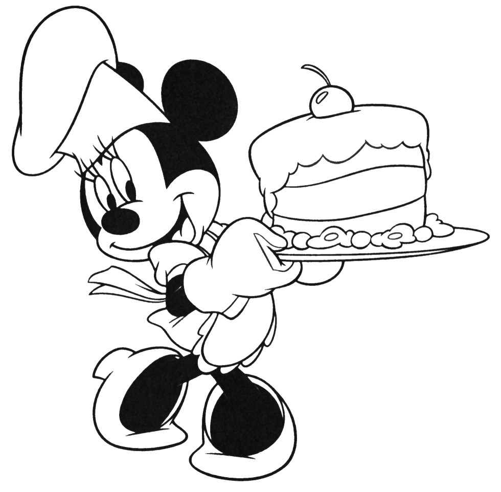 Minnie Mouse Printable Coloring Pages
 Disney Coloring Page Minnie Mouse Coloring Page