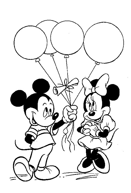 Minnie Mouse Printable Coloring Pages
 Minnie Mouse Coloring Pages To Print For Free