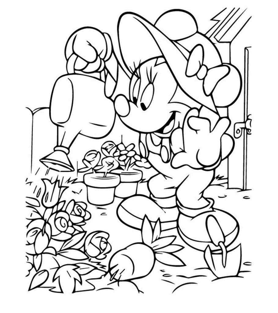 Minnie Mouse Printable Coloring Pages
 Top 25 Free Printable Cute Minnie Mouse Coloring Pages line