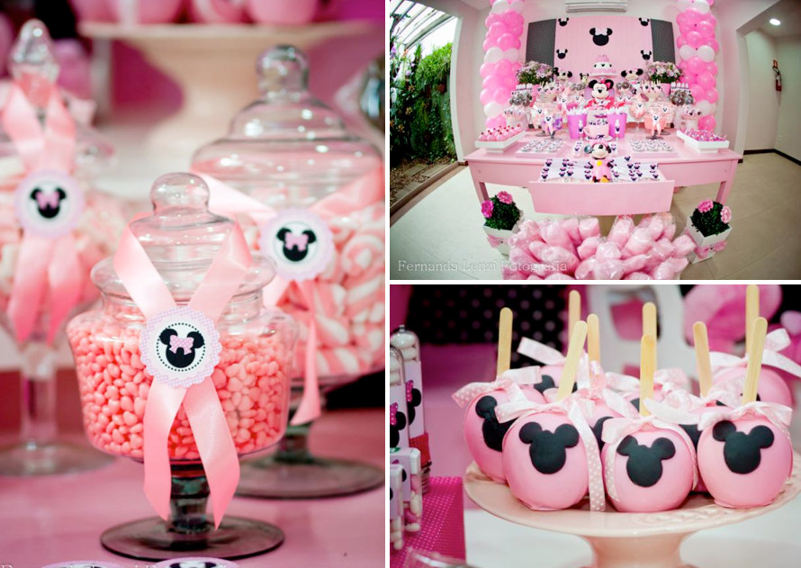 Minnie Mouse Themed Birthday Party
 Baby Minnie Mouse Decorations
