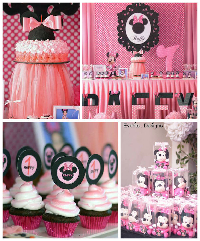 Minnie Mouse Themed Birthday Party
 Kara s Party Ideas Minnie Mouse Birthday Party