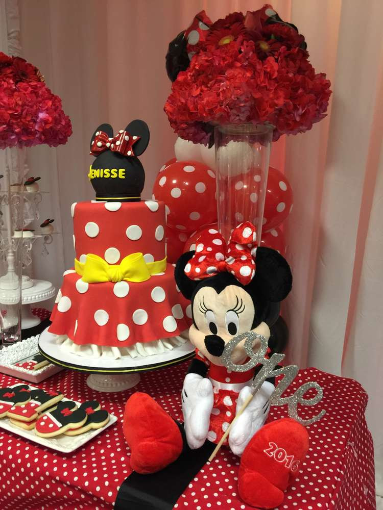 Minnie Mouse Themed Birthday Party
 Mickey Mouse Minnie Mouse Birthday Party Ideas