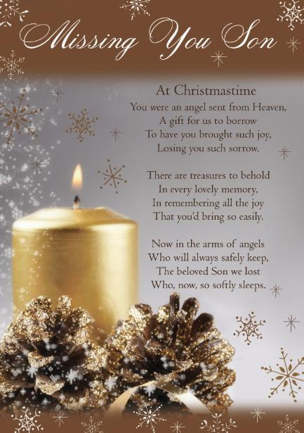 Missing You At Christmas Quotes
 Christmas Graveside Memorial Bereavement Cards VARIETY
