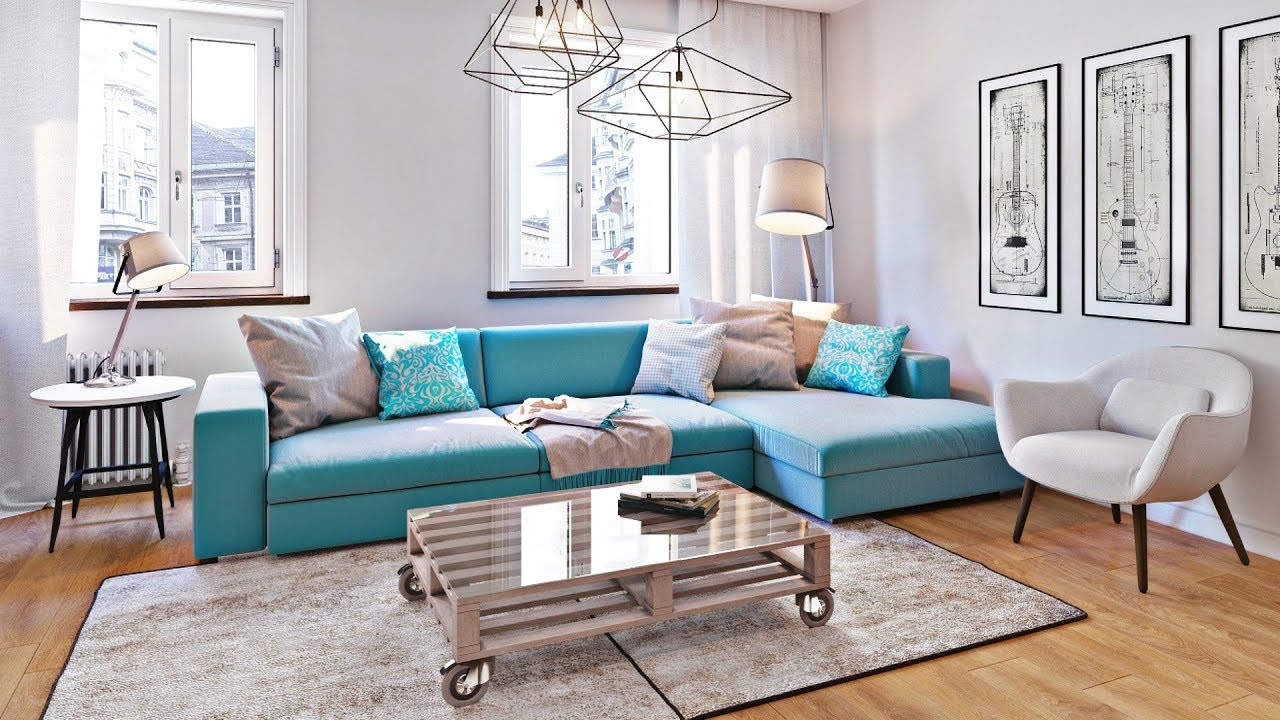 Modern House Living Room
 Interior Design Bright living rooms